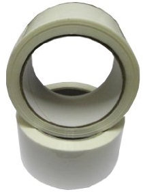 6 Rollen Paketband Klebefilm Packband 66m X 50mm leise abrollend weiß