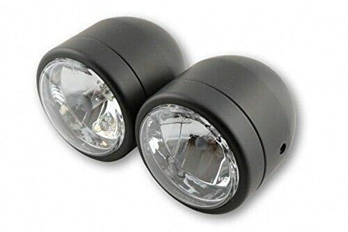 SHIN YO Doppel-Fernscheinwerfer, schwarz (Black)