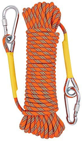 X XBEN Multi-use 8mm 10m/20m/30m/50m/70m Outdoor Rope Home Emergency Escape Rope, Multifunctional Cord Safety Rope for Magnetic Fishing Hiking Caving Camping