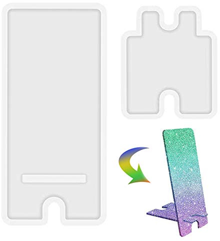 Support de Téléphone Moule en Résine époxy Pour la Fabrication Support de Téléphone Portable DIY Moule en Silicone en Résine Moule de Support de Téléphone Portable Moule en Silicone de Bricolage