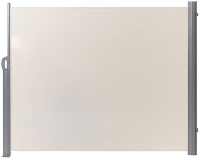 Aluminium Seitenmarkise beige 160x300 ausziehbar Sichtschutz Windschutz Dorio