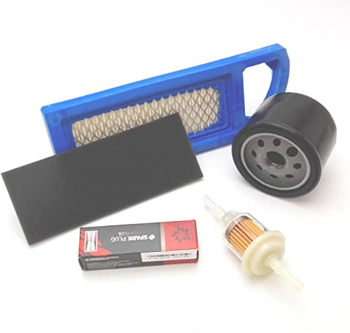Kit di servizio per motore Briggs Stratton 285H77, filtro dell'olio, candela filtro benzina
