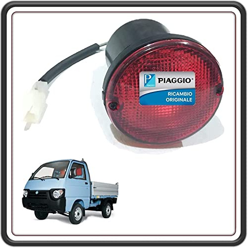 PIAGGIO FANALE FANALINO POSTERIORE RETRONEBBIA RETRO NEBBIA ORIGINALE QUARGO DIESEL TUTTI I MODELLI.