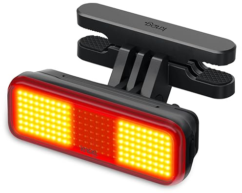 Knog Blinder Link Rear Bike Light - Powerful Bike Taillight Mounts Below Saddle for Maximum Visibility, Innovative Rear Light Keeps Seat Post Clutter-Free