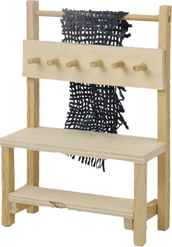 FADEDA Market Stall Large / Height: 14 cm / Hand Painted / Detailed Nativity Scene Figures - Christmas Table Decoration Nativity Accessories