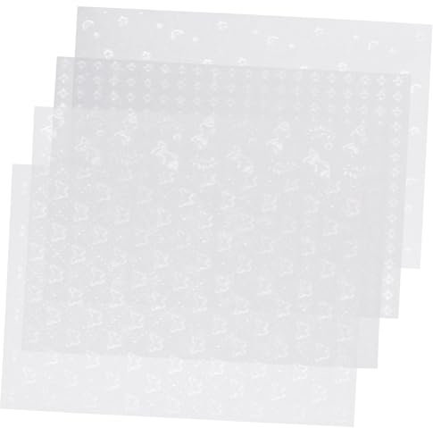 NUOBESTY 40blätter Scrapbook-papier Durchscheinendes Papier Für Bastelbedarf Für Fotoalben