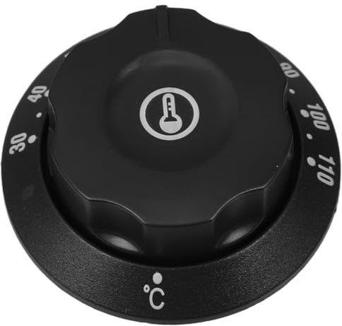 ULTECHNOVO Thermostat Control Knob Replacement Adjustable Temperature Dial for Electric Oven Water Boiler Fryer Precise Cooking Control Heat-Resistant Appliance Parts