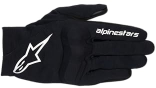 Alpinestars Reef V2 Guanti da moto, nero/bianco, M