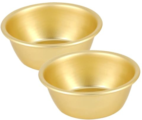 Gadpiparty 2 pezzi Ciotole Vino Coreane in Leggero e Impilabile Senza Manico per Casa Ristorante e Uso Esterno Resistenti Odori e Sapore Design Multifunzione e Colori Vivaci