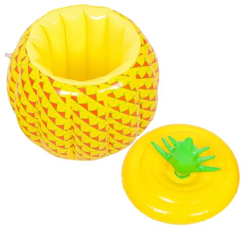 HEALEEP Foldable Inflatable Ice Bucket PVC Cooler for Beer and Wine at Bars and Picnic Outdoor Events