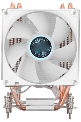 Semme Enfriador de CPU de 4 Tubos de Calor con Iluminación Colorida para Placas Base 775 1150 1151 1155 1156 1200 1700 1356 1366 2011