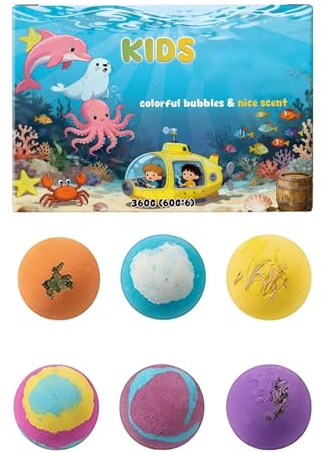 Adult Bubble Bath | with Toys Cleansing Salt Ball, Foaming Bubble Bath - for Women Wife Men Grandma Girls Youth Family Home Travel