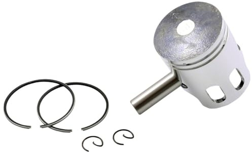 2EXTREME 50ccm Kolben 39,85mm 10mm kompatibel mit Minarelli liegend/stehend | Ersatzkolben mit zwei Kolbenringen, Kolbenfenster, Clipsen und 10mm Bolzen; kompatibel mit MBK Booster 50, YAMAHA Aerox 50