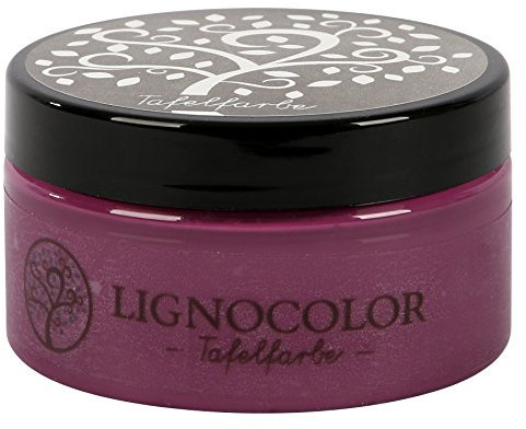 Lignocolor Tafelfarbe Tafellack echter Tafel-Look 100ml (Berry 09)