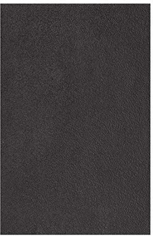 Langlauf Schuhbedarf Anti Rutsch Sohlengummi - sehr flexible 1,8 mm Sohlenplatte 20x30cm schwarz - Schuhsohlenreparatur - Antirutsch Pads Schuhe - Speckgummi - Kreppsohle Sneaker