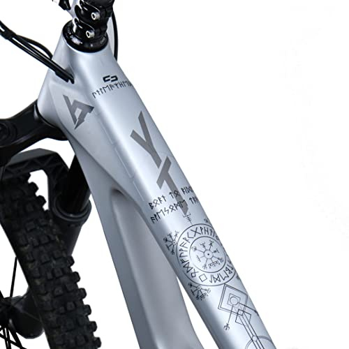 unleazhed Bike Protection BP01L | Rahmenschutzfolie für Fahrräder| Made in Germany |19 -teiliges Rahmenschutz-Set