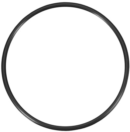 QUARKZMAN 1 Stück Nitrilkautschuk Dichtungsring Dichtung 125mm x 115mm x 5mm für Wasserhahn Klempner Reparatur Dichtung Verbindung, Schwarz