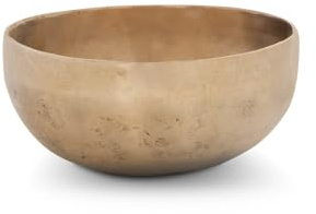 XDrum Therapeutic Klangschale Ton G / 700 g, Gestimmt auf Ton G, Ca. 16 | Handgehämmerte Klangschale für Halschakra (Vishuddha), Harmonisiert die Energie und unterstützt Blockadenlösung, Ca. 16, Zink