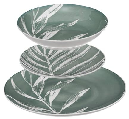 Secret de Gourmet - Servizio da tavola da 18 pezzi green h vert