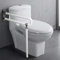 Barras Minusvalidos,Barra Baño Minusvalido,Barra Minusvalidos Baño,60cm Barra Abatible Baño,Rotación vertical de 90 °,con función de visión nocturna,Soporta Hasta 600 kg para Ancianos y materna