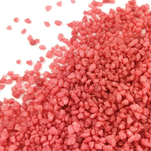 Streuselheld Crunch Erdbeer 120g Zuckerstreusel mit Geschmack | Rote Sprinkles als leckeres Topping für Torten als essbare Deko-Streusel auf Muffins, Cupcakes und Geburtstagskuchen