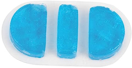 Beaupretty Warm Kompresse Klein -kompresse 3st Nasenstegpad Aus Gel Wärmer Eispads Tpu Blue