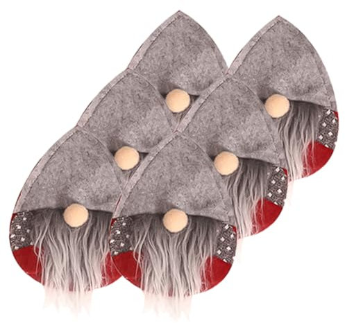 BEBEMOKO 6stücke Weihnachtsbesteckhalter Besteckhalter Löffel Gabel Messer Halter Für Weihnachtsparty Tischdekoration Geschirrhalter Weihnachtsbestecktasche