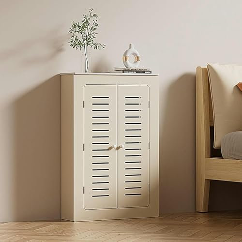 XDRGOOIUY Heizkörperverkleidung aus Holz für den Boden, Moderne Heizkörperverkleidung, Grillregalschrank, Heizkörperverkleidung aus MDF, Badezimmerschrank für Wohnzimmer, Schlafzimmer