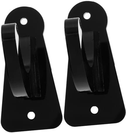 GOOHOCHY 1pair Softball and Baseball Bat Wall Mount Holder Horizontal Display Rack for Organized Sports Equipment Space Saving for Bats and Memorabilia