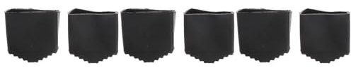 DOITOOL 6pezzi Coperture Antiscivolo Per Piedi Scala Protezione Per Gambe Scala Adatte Per Scale Telescopiche Lavoro Resistente All Usura e Facil Installare