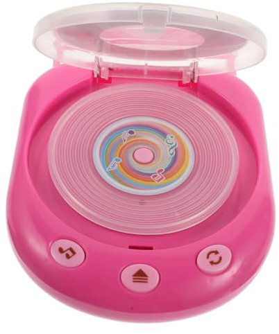Milisten Mini Tourne-Disque pour Maison de Poupée Jouet Garçon et Filles Modèle Rétro Phonographe Miniature Accessoire Décoratif Simulation de Jeu Écoute Polyvalente 1/12 Échelle