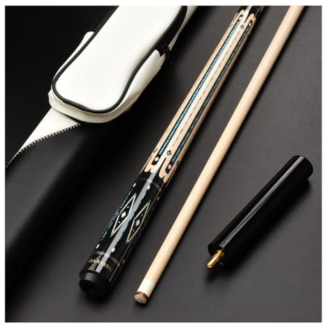 YWRU Taco de Billar 58 1/2 Piezas 148CM Arce Hechos a Mano Snooker Billiard Palo de Billar 10.5mm/11.5mm/12.5mm Profesional Pool Cue con Bolsa/Estuche Y Extensión(Size:12.5MM,Color:CY3+Bag)