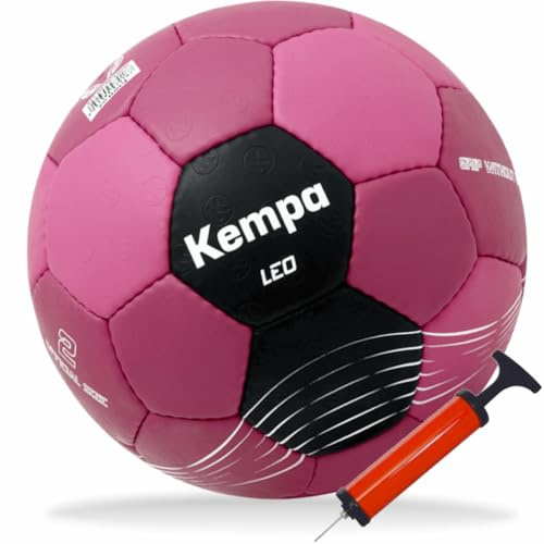 Kempa Sportartikelland Kombi Angebot Handball Größe 0 rot/pink + Ballpumpe