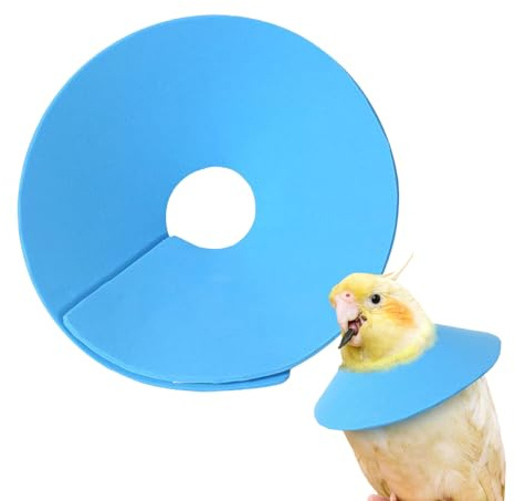 Huayeex Collar Cónico para Aves | Collar Protector Anti Lamido para Conejos - Protector Cervical para Aves Y Roedores como Conejos Hurones Periquitos Y Ratones para Viajes Diarios Y Prevención De
