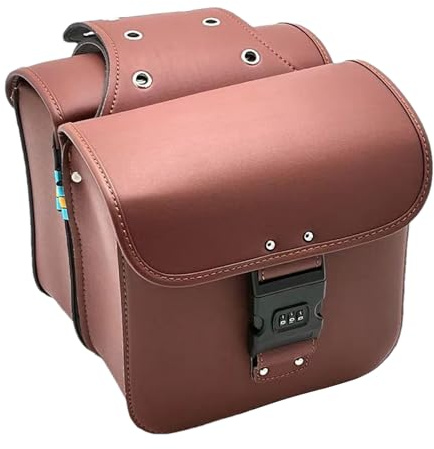 Borsa da sella per moto, borse laterali con serratura, borsa versatile per moto, design impermeabile, borse da sella Powersports