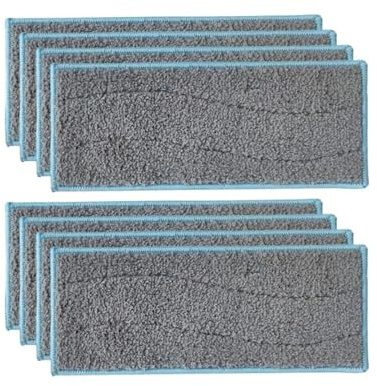 Waschbare Feuchtwischpads, Kompatibel Mit Roomba, Braava Und Jet M6 Saugrobotern – Ersatz-Wischtücher(8pcs)