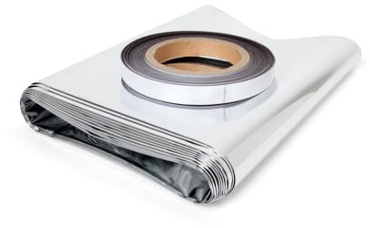 Ecosavers Isolierung Folie mit Magnet Klebeband für Installation Hinter der Heizkörper – Silber