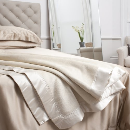 Jasmine Silk Pure Mulberry Silk Blanket Single (180 x 230cm) - IVORY
