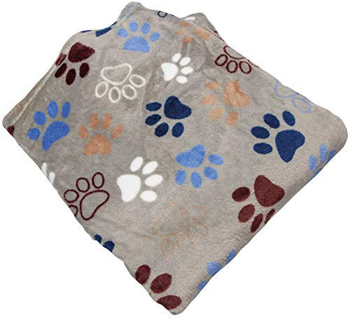 Nobby 60882 Classic Lissi - Coperta per cani, 100 x 150 cm, misura L, colore: Grigio chiaro