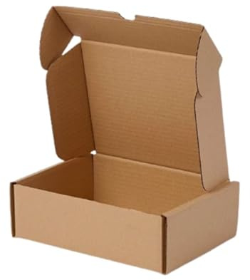 20 Scatole Fustellate Automontanti- Varie Misure -30x30x13 cm – Cartone Avana per Spedizioni e E-Commerce – Mottola Packaging