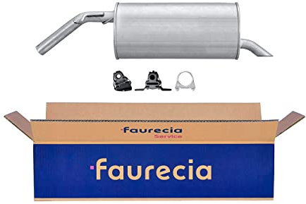 HELLA 8LD 366 032-741 Endschalldämpfer - Easy2Fit® Kit - hinten - einteilig | Kompatibel mit: PEUGEOT 207