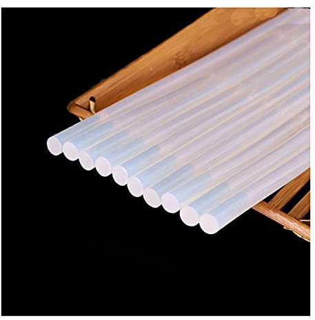 ZTBH Heißklebestifte 30 stücke Klebstoff 11.0x270mm Transparent Heißschmelzkleber, für 11mm Klebepistole, für Kunsthandwerkzeug Klebestift Schmelzen (Diameter : 11mm, Length : 270mm)