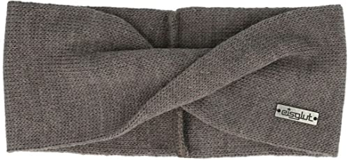 Eisglut Damen Stirnband Elliso Made in Germany, dark taupe