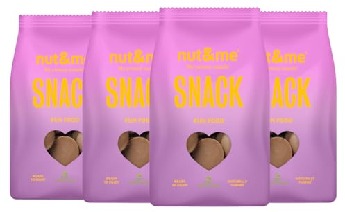 Pépites de chocolat au lait 1 kg nut&me | Végétarien | Sans gluten | Sans sucres ajoutés | Sans OGM | Pack 4 x 250 gr