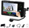 FEELWORLD F5PROX Monitor de Campo para Cámara Pantalla Táctil 3D LUT de 5,5 Pulgadas y 1600 nits 1920x1080 IPS 4K HDMI Monitor de Cámara DSLR F970 Kit de Montaje Externo