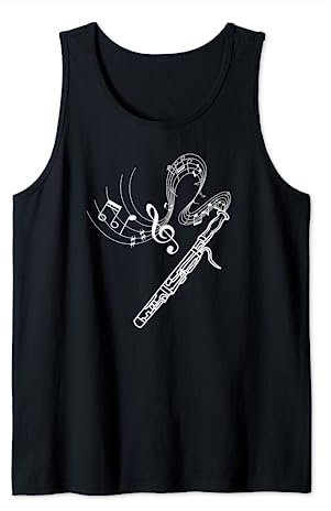 Fagott Fagottspieler Fagottist Musiker Tank Top