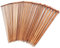 FACATH Set di ferri da maglia in bambù singolo, 36 cm, 18 paia di ferri da maglia in legno per principianti, taglia US 0-15 (2,0-10,0 mm), aghi dritti in legno, perfetti per maglioni, calze, sciarpe,