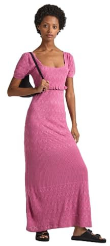 Pepe Jeans Damen Goldie Kleid, Pink (English Rose Pink), L