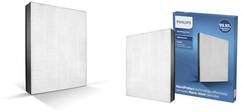 Philips Series 2000 NanoProtect-Filter – Aktivkohlefilter mit 24 Monaten Nutzungsdauer & Filter für Luftreiniger Series 1000, Kompatibel für AC2729/10 & AC121x/10, FY1410/30
