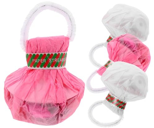 Alipis 8stücke Teiliges Handwerfer Konfetti Streamer Für Hochzeiten Partys Und Geburtstagsfeiern Bunte Und Weiße Papierbänder Für Festliche Atmosphäre Einfach Zu Reinigen Für